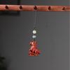 Zodiac Sheep Red and Green Sandalwood Rosewood Pendants & Keychains