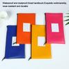 With Label Bank Deposit Bag With Zipper Money Pouch Waterproof Cosmetic Pouch  Cosmetics