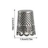Elegant Metal Thimble With Awl And Needle Holder For Sewing Projects