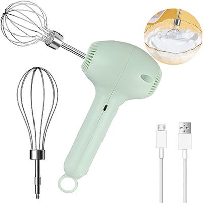 Frusta elettrica portatile senza fili per alimenti, frusta automatica per impastare, sbattitore per uova, utensile da cucina per dolci e panna.