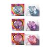 NeeDoh Teenie Sparkle Hearts herzförmiges Knetspielzeug mit weicher und angenehmer Haptik, klebt nicht und federt schnell zurück, süß und co