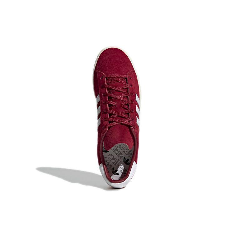 adidas Campus 80s Collegiate Burgundy Unisex Sneakers Red Cloud-White Off-White GX9404