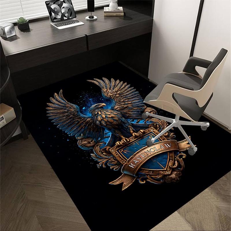 1 ks Havraspár Orel Extra Velký Protiskluzový Podlahový Koberec, Kancelář, Rodina, Ložnice Velký Plošný Koberec Vnitřní Koberce, Živé Barvy