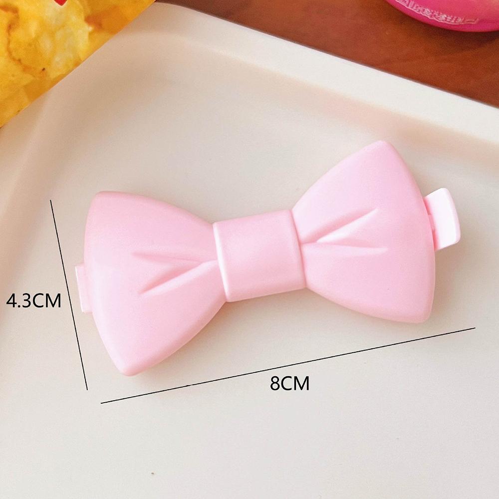 

Милый розовый бант-зажим для упаковки Креативный пакет для чипсов, хлопьев, закусок Влагостойкий зажим для кухонных принадлежностей Зажим для сумки для хранения