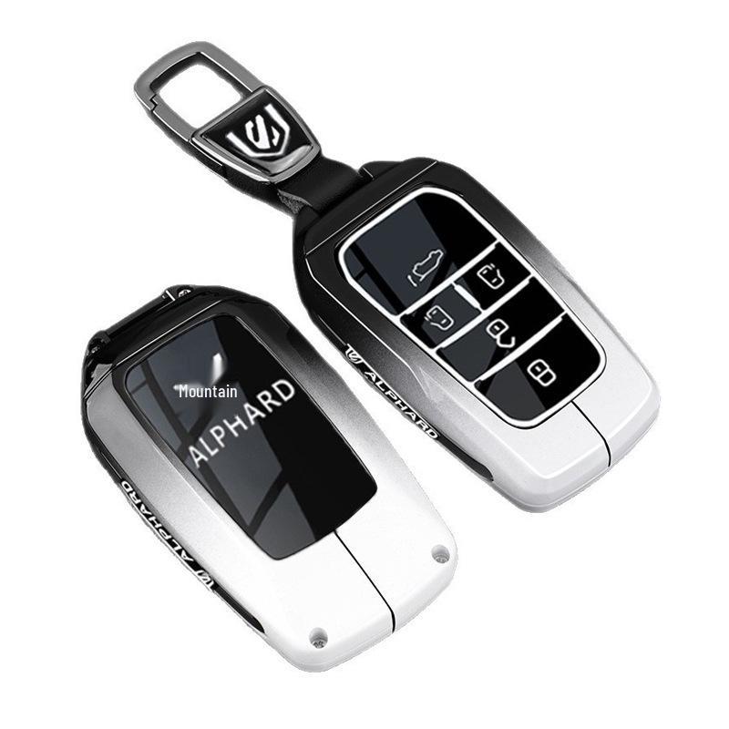 Metal Key Case for Toyota Alphard: Fits 24 & 23 Model Supreme Editions