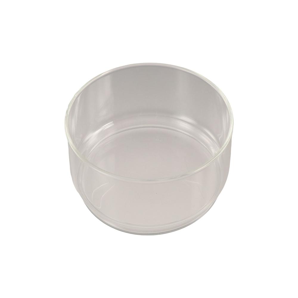 Durable Stacking Tea Jars Lid Airtight Snack Bin Elegant Glass Container  Candy