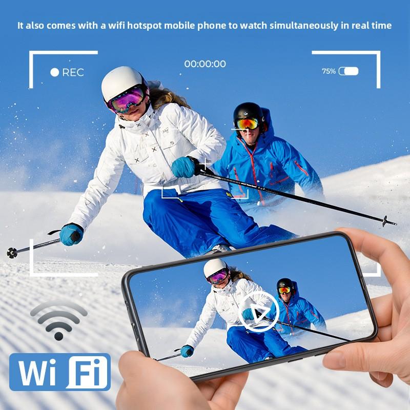 High Definition Camera Handheld Back Clip WIFI Camera Cycling Sports Recorder