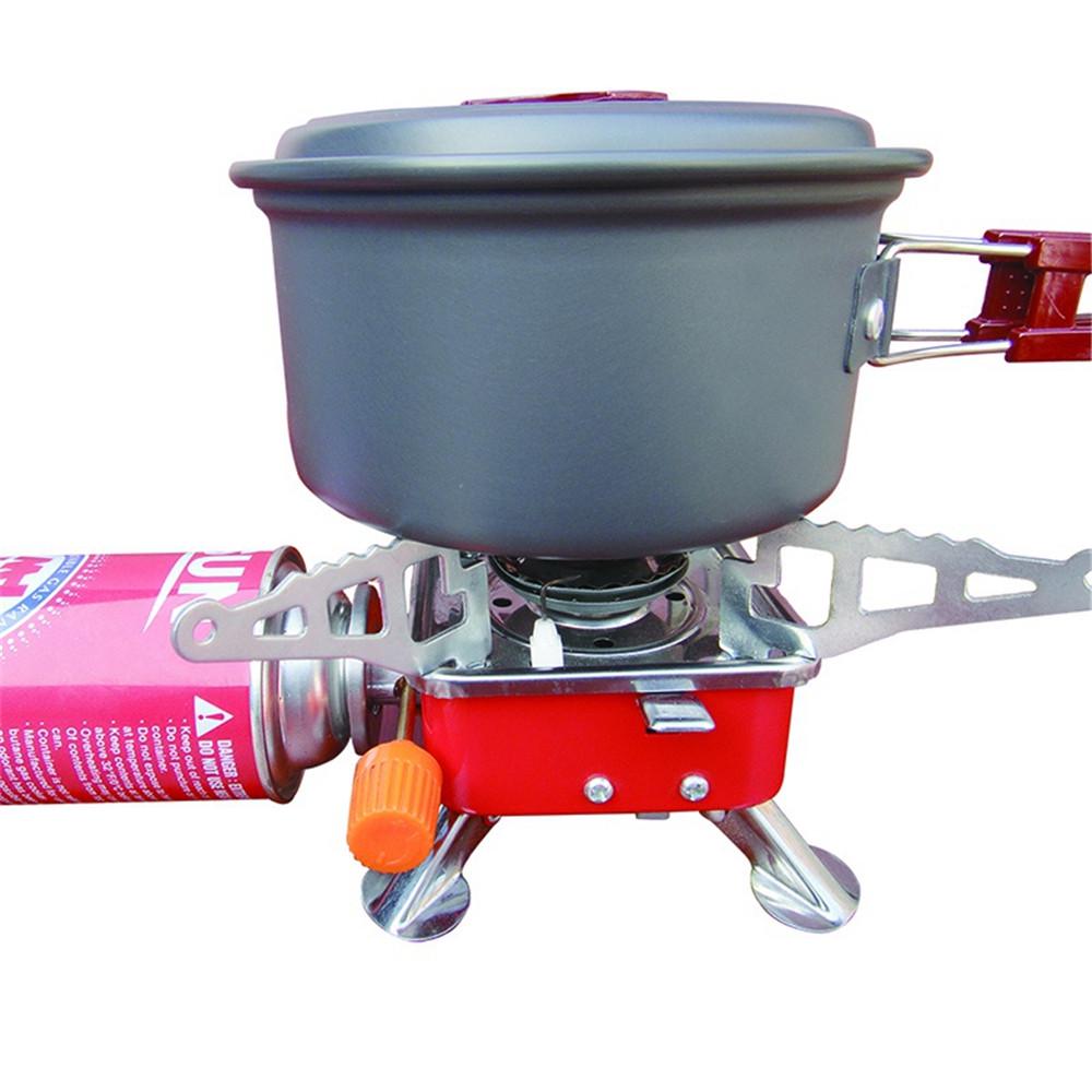 Compact Single Burner Butane Stove For Outdoor Camping Backpacking Hiking