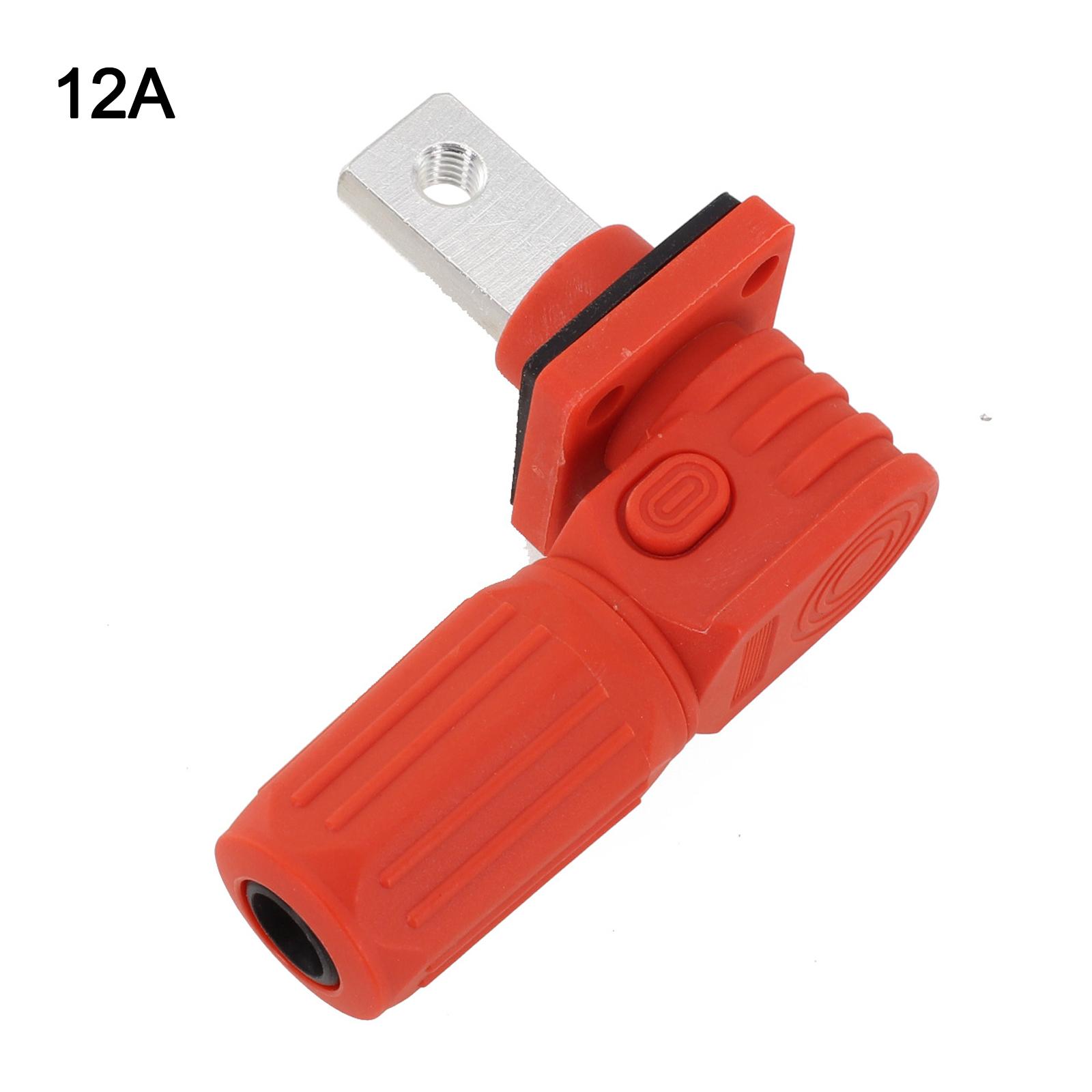 

120 200A Connector Flame Retardant Connector Pulling Force 8.5N Anti Touch IP2X Rated Voltage 1500V Red Copper Silver Plated