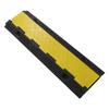Cable Protector Ramp 1 Meter 3 Channel Driveway Cord Cover Rubber Traffic Speed Bump for Indoor