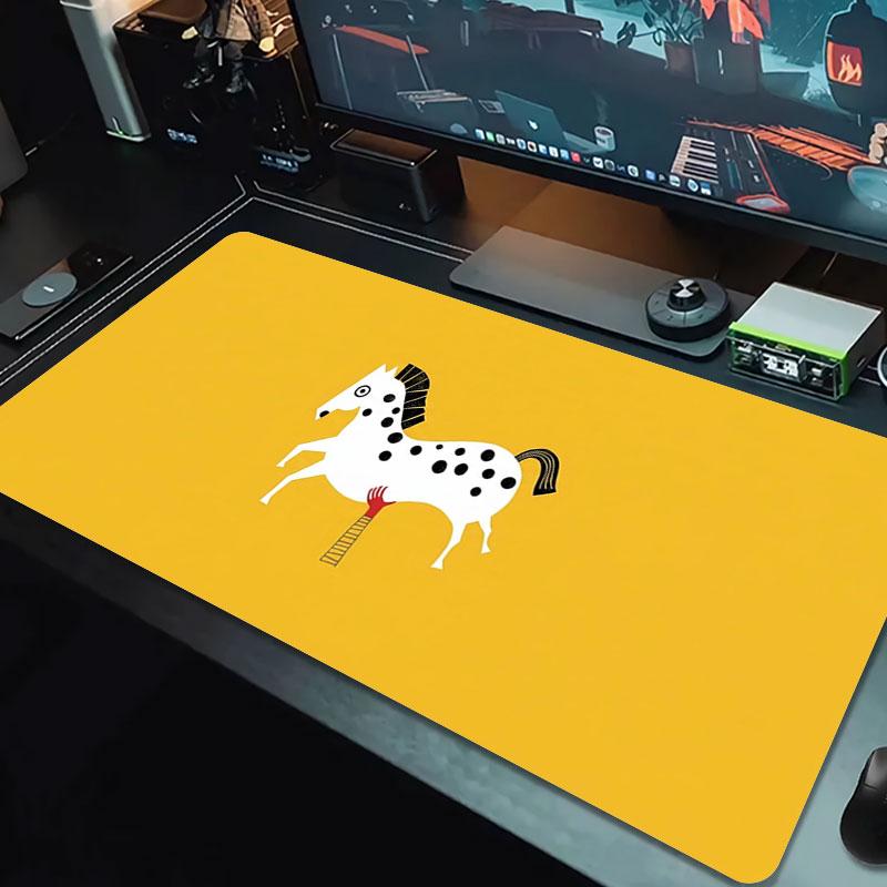 Colorful Dreamscape Large Size Mouse Pad Large Gaming Table Cushion Nonslip Laptop Tablet Big Mousepad Xxl Mat Mini Pc Playmat With Lock Edge