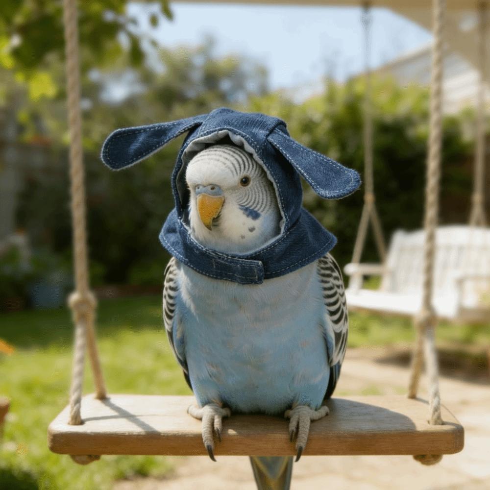 Windproof Parrot Cloak Cozy Bird Flight Cap Cute Bird Role Play Clothes  Cosplay