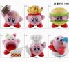 Star Kirby Action Figures Toys Cute Pvc Kirby Action Figurines With Cartoon Kirby Drawstring Storage Bag