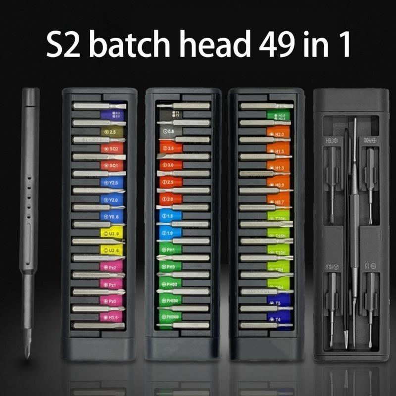 

49 Piece Precisions Screwdriver Set Mini Screw Driver with Ergonomic Grip and Storage Case for Electronic Tool China Mainland