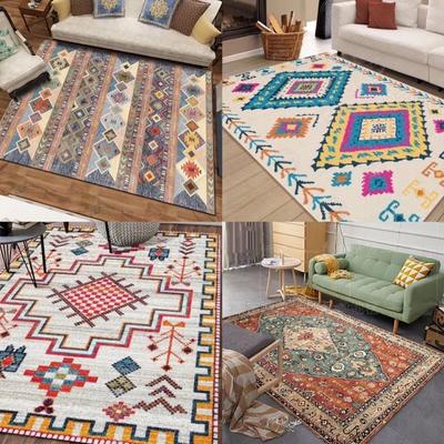 Bohemian Persian Style Dywany do Salonu Dekoracja Sypialni Maroko Dywan Duże Dywany Dywan do Salonu Domowa Antypoślizgowa Mata Podłogowa