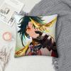 Xiao Genshin Impact Pillow Case Sofa Decorative Home Double-Sided Printing Short Plush Cushion Cover Throw Pillow Cover