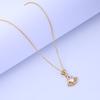 The New Titanium Steel Necklace Does Not Fade, Women's Summer Sense of Luxury, Niche Internet Celebrity Pendant, Versatile, Ligh