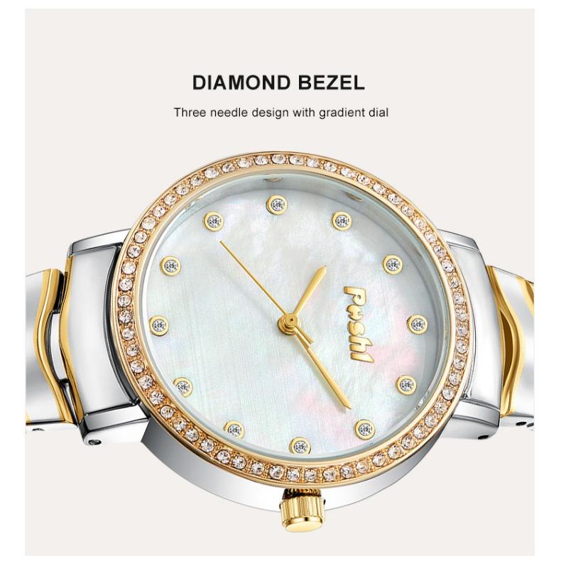 POSHI Star Series Niche Quartz Watch Light Luxury Retro Fashion Watch Women's Watch