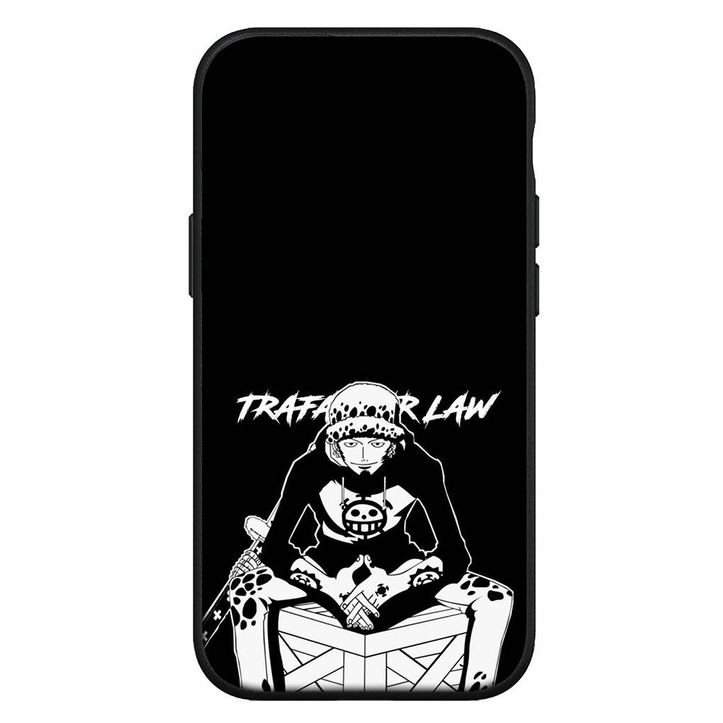Cover for iPhone 16 15 Xiaomi Redmi Note 14 13 12 11 Pro Max 16e Samsung Galaxy S25 S24 S23 Moto OPPO Huawei Luffy One Piece Trafalgar Law Phone Case