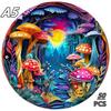 Puzzle in Legno 3D Universo Fantasy Squisito progettato per Adulti più Bambini - Giochi Montessori più Giocattolo Animale - Idea Regalo per Data di Nascita
