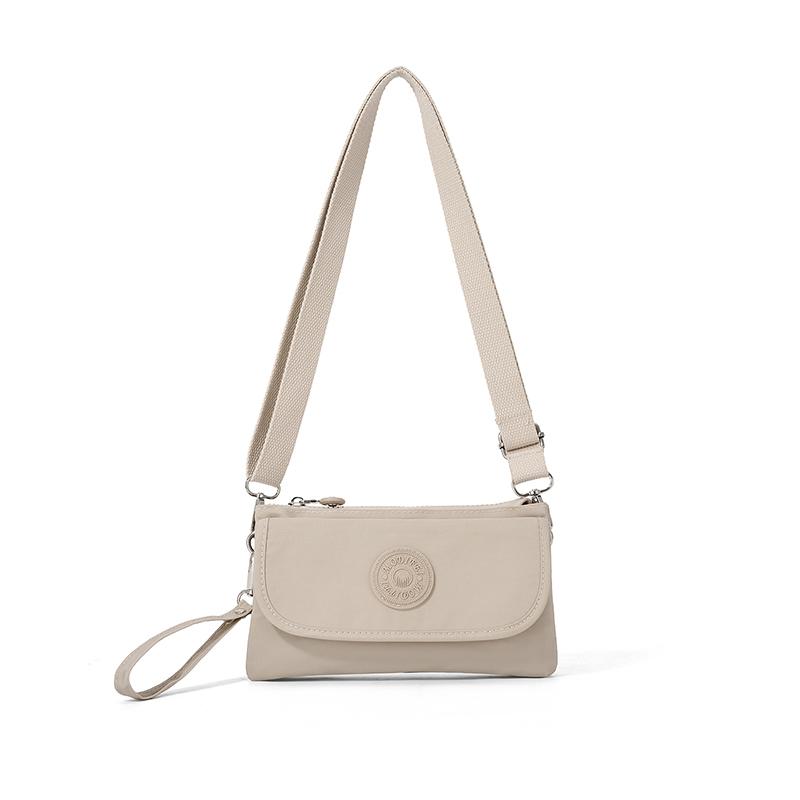 Crossbody Bag Women's Lightweight Coin Purse Nylon Water-Repellent Mobile Phone Bag