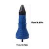 Universal Electric Rivet Tool Attachment Alloy Steel Construction Wear Resistant Hexagonal Head Precisions Fit