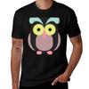 Owl Flat Design Limited Edition Tshirt Summer Festival Tshirt