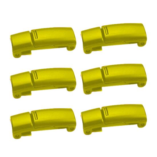 6Pcs Magnetic Lazy Shoelace Buckle Set No Tie Quick Lock Laces Clips Save Time Energy Double Lock