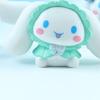 Figura de Cachorro Pudim Corgi de Jade com Tema de Verão Brinquedo de Patch Diy 7cm Material Pvc
