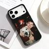Youthful Charm Star T-Tom Holland Phone Case For iPhone17,16,15,14,13,12,11 Plus,Pro Max Black Border Silver  Plated Cover