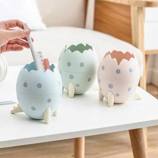 Egg Pen Holder Detachable Stationery Storage Box Practical Desk Organizer