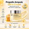 [CNP Laboratory] Aceite en Crema Ampolla de Propóleo 50g - Hidratante Facial Nutritivo Profundo, Barrera de Cerámica y Brillo de Miel, Crema Antienvejecimiento K-Beauty