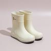 Women's Rain Shoes Rain Boots Medium Tube Velvet Warm Water Shoes Non-slip Waterproof Fashion Rubber Shoes