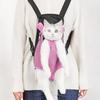 Katzentasche, Tragbarer Haustierrucksack, Sommerreise-Katzenrucksack, Atmungsaktiv, Großes Fassungsvermögen, Welpen-Brusttasche