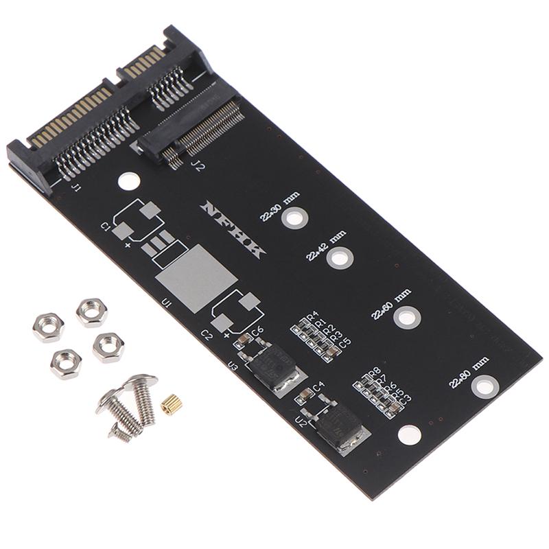 

B+M Key Sata M.2 Ngff Ssd To Sata 3 Raiser M.2 To Sata Adapter Card Expansion Card
