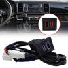 Dual USB Fast Charger Socket Outlet PD+QC3.0 Phone Charge Power Adapter Outlet Car Charger Adapter for VW Multivan T5 2003-2015