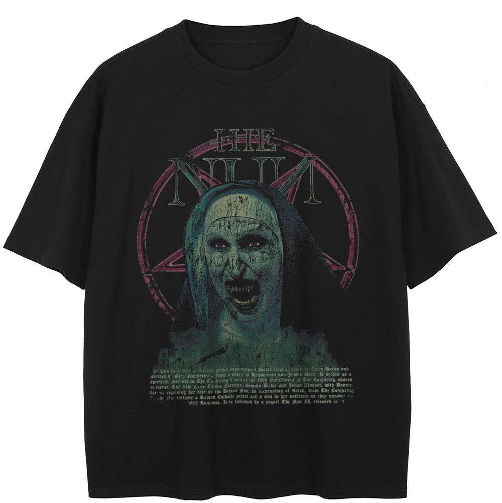 

Уличная футболка с забавным рисунком, хлопковая промытая черная футболка, топы унисекс, футболки, летняя футболка с короткими рукавами XXL чёрный