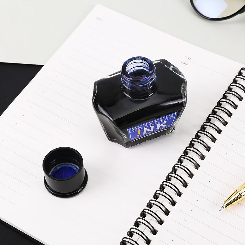 M&G 60ml Pure Blue Fountain Pen Ink