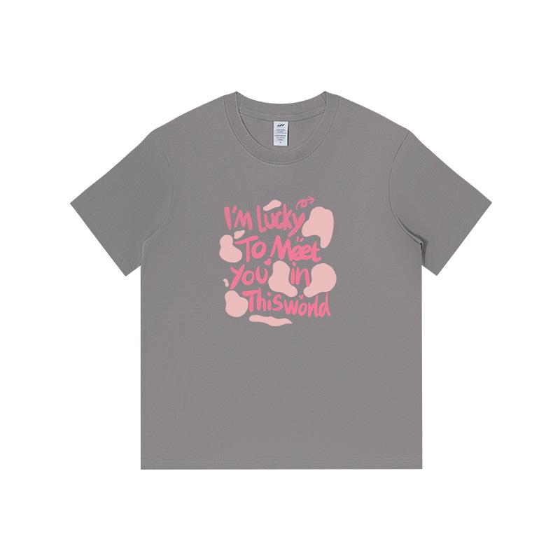 

Хлопковая женская футболка с коротким рукавом Простая одежда с кулиской Топы Круглый вырез Свободная Качественная Женская Летняя 3XL