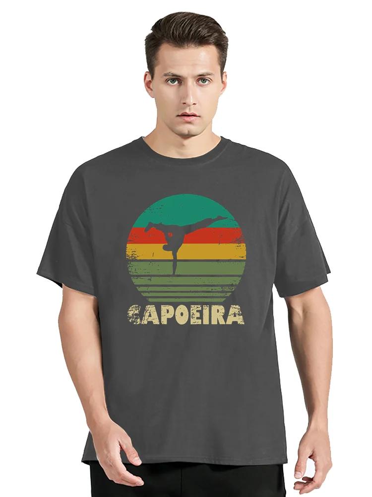 Funny Martial Arts Kickboxing Capoeira T Shirt Graphic Cotton tshirt Streetwear Short Sleeve Birthday Gifts Summer T-shirt Unisex