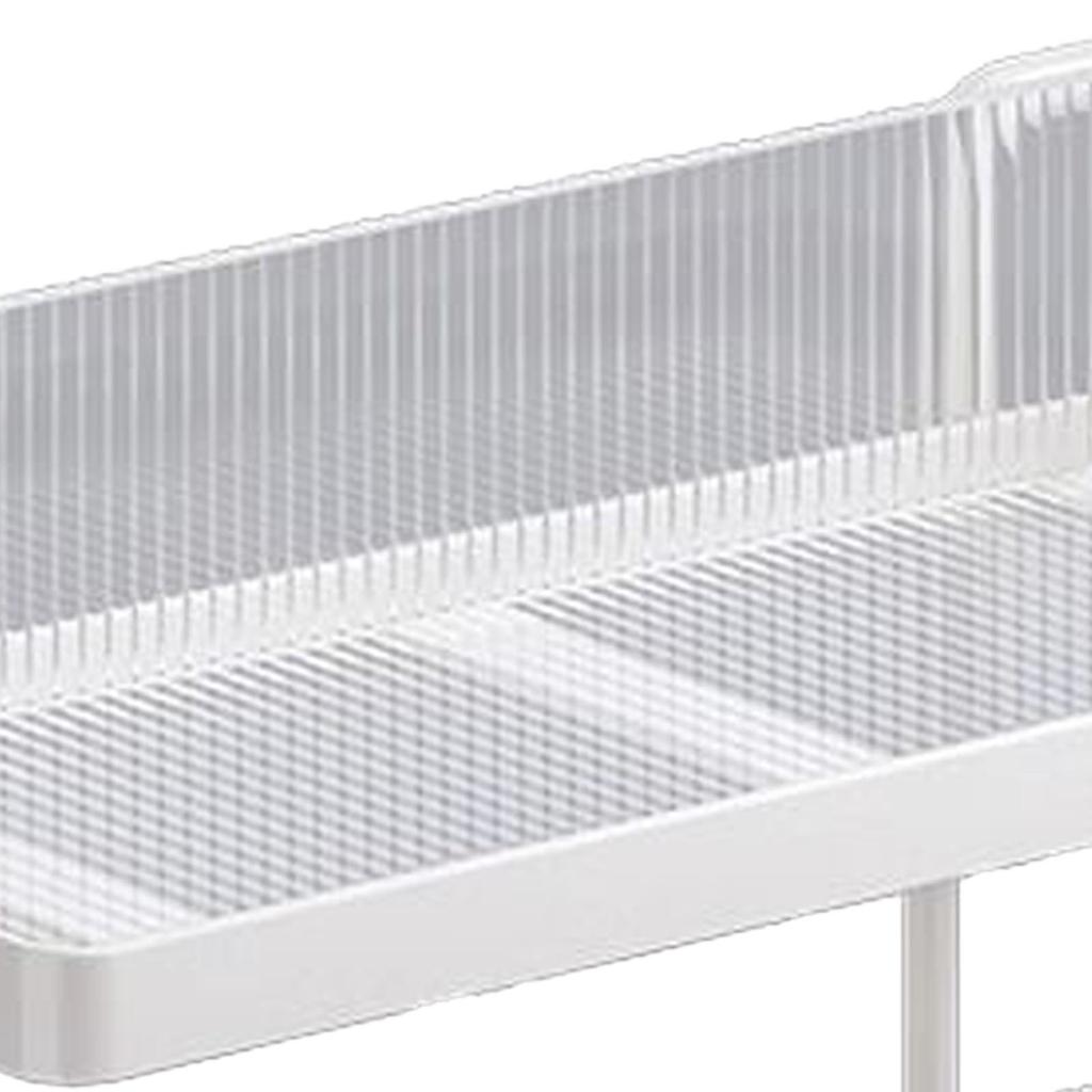 Countertop Shelf Organizer Carbon Steel 2 Tier Multifunctional Kitchen Spice Rack for Bedroom