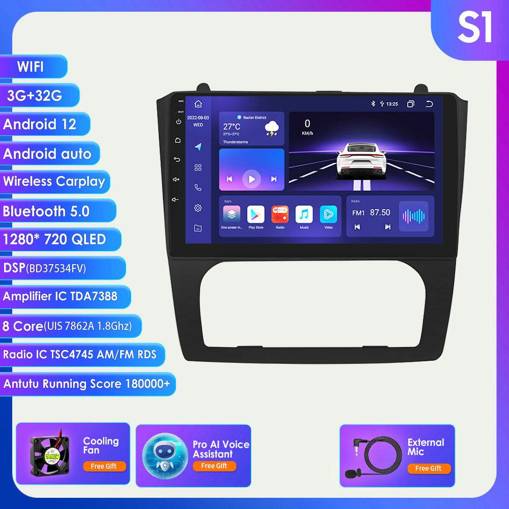 

Carplay 4G-LTE Радио 2 Din Android 12 Автомобильный мультимедийный плеер для Nissan Altima Teana GPS-навигация WIFI DSP 9 дюймов 2din AutoRadio SWC Интеллектуальный экран S1 8Core 3G 32G AI