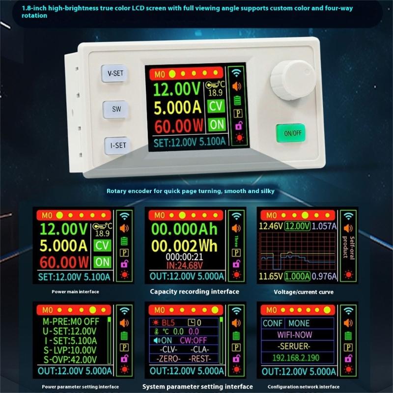 Upgrades Digital Controlled Power Supply 252W 7A Output Constant Electric Current Regulation for Charging Testing Lab