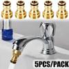 2Pcs Universal Tap Kitchen Adapters Brass Faucet Watering Garden Tools Tap Connector Mixer Hose Adaptor Basin Fitting