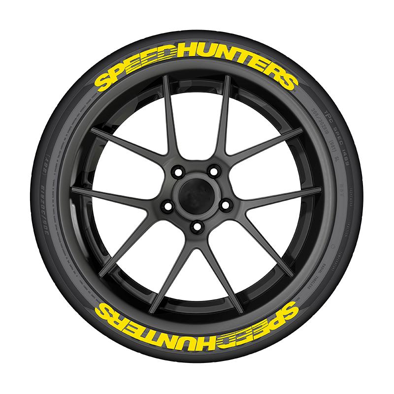 SPEED HUNTERS Tire Wheel Stickers New