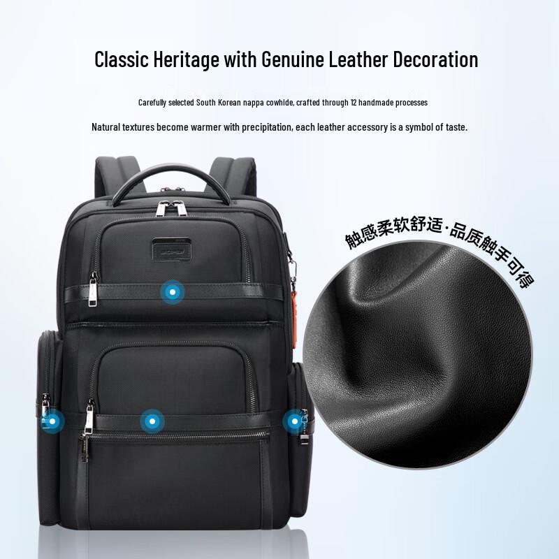 Bo Brand Men's Business Laptop Travel Backpack