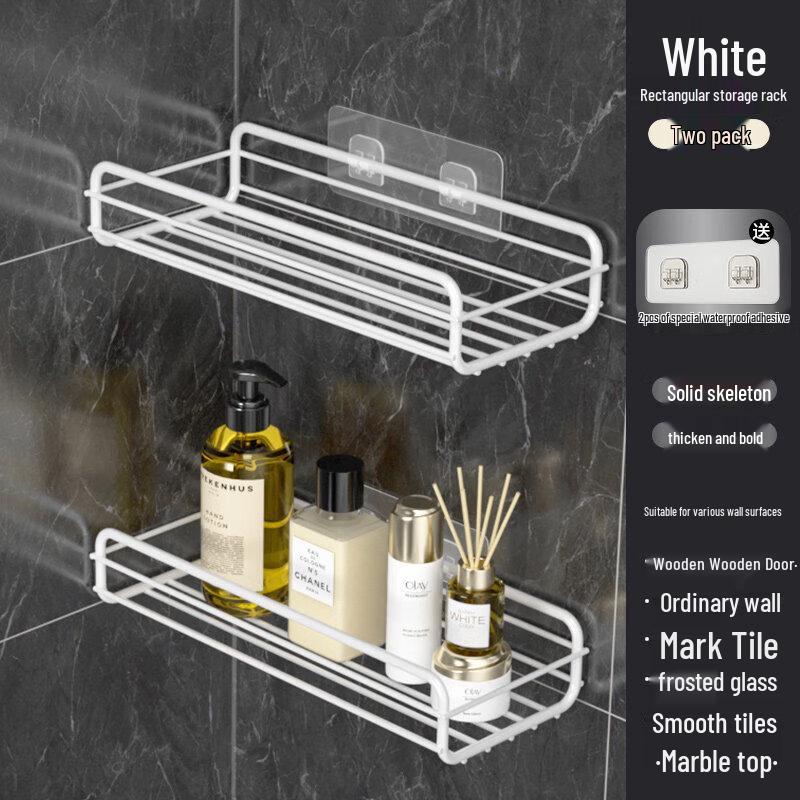 LIEI Suction Cup Bathroom Corner Shelf