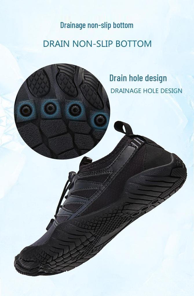 Pánské rychleschnoucí vodní boty Creek: Prodyšné, Protiskluzové, Odolné proti opotřebení pro plavání, Pláž, Turistiku - Unisex design