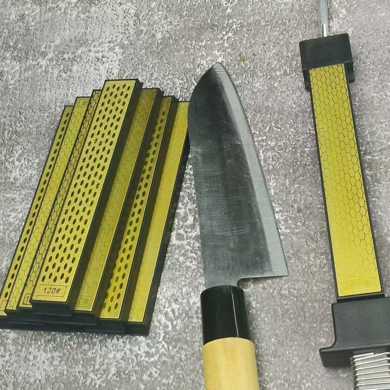 Zlatá barva Prémiové diamantové brousky-Špičkové brousky pro nože nůžky Náhradní kámen