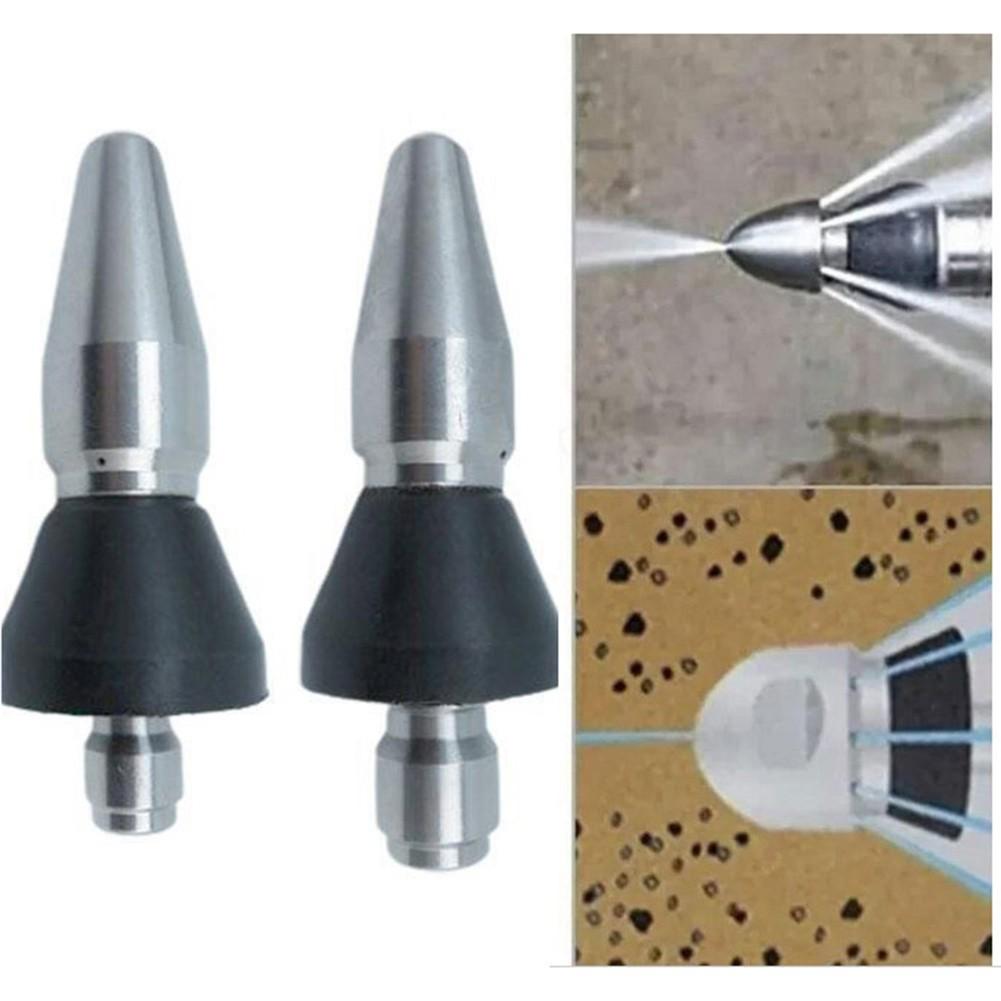 1/4\'\' Cleaning Nozzle Blocked Sewers Drain Jetter Parts